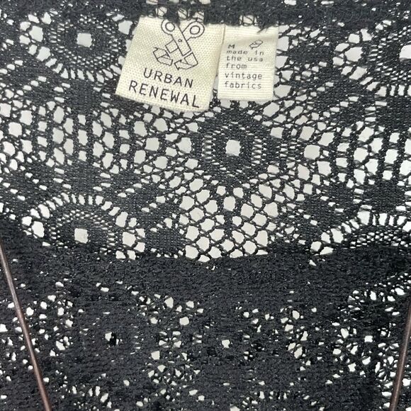 urban Renewal Floral Print Minidress w/ Lace Trim - Picture 5 of 16